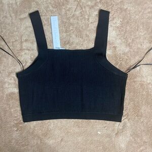 House of Harlow Cropped Tank Bra Top Sz L‎ MSRP $245.
